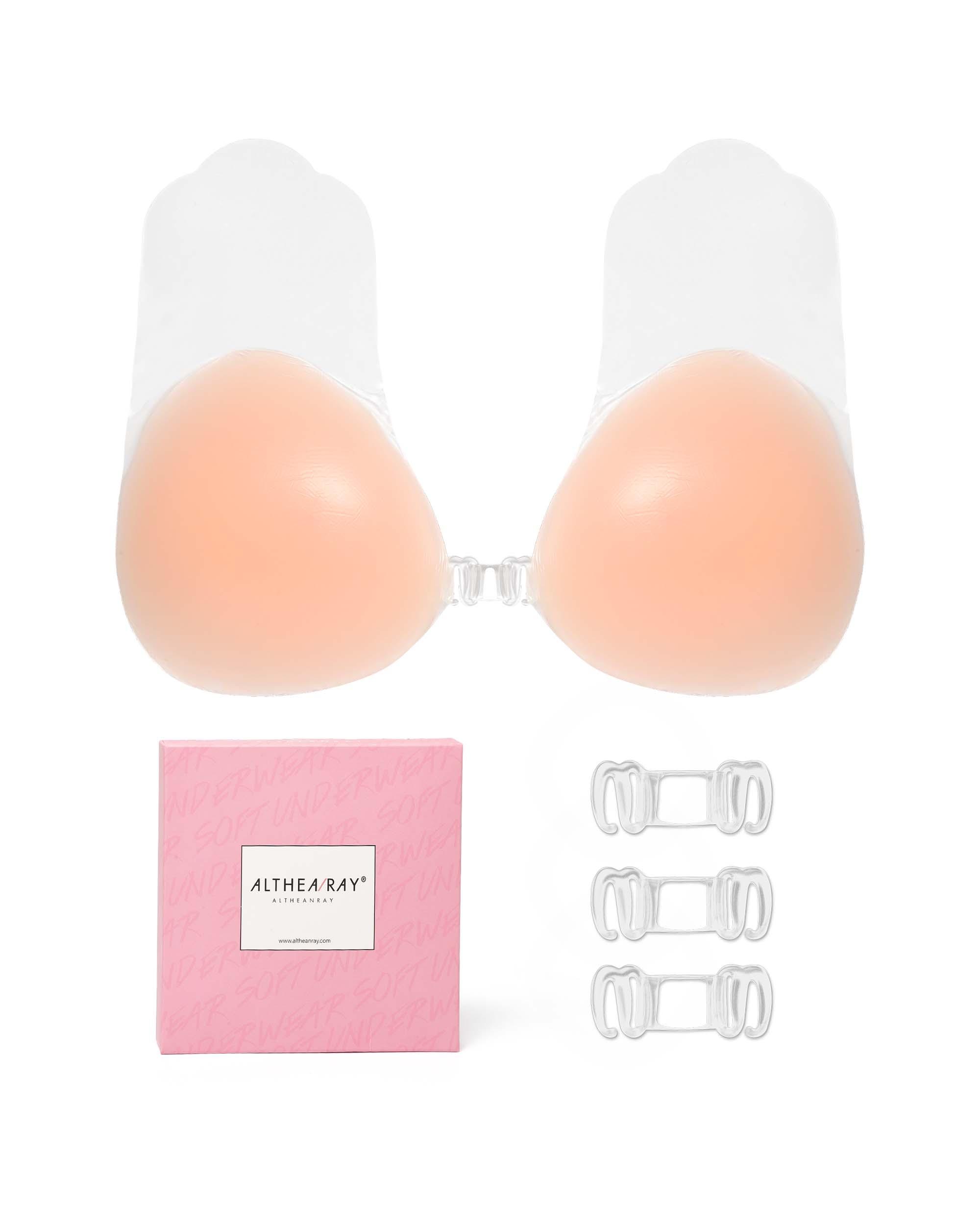 Altheanray Adhesive Sticky Bra Silicone Push Up Bra Invisible
