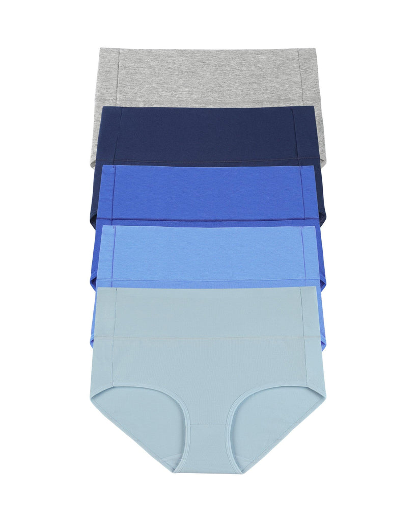 Altheanray High Waist Tummy Control Panties - Blue5 - ALTHEANRAY