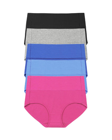 Altheanray High Waist Tummy Control Panties - Magenta5 - ALTHEANRAY