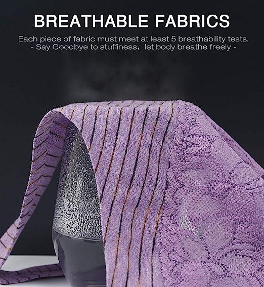 Altheanray Lace Cotton Seamless Thongs -Line2 - ALTHEANRAY