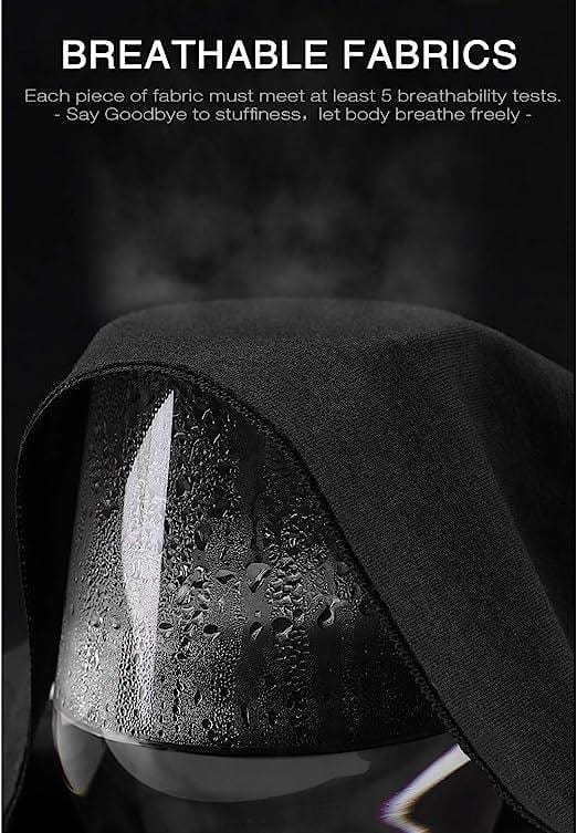 Altheanray Seamless Cotton Briefs - Black - ALTHEANRAY