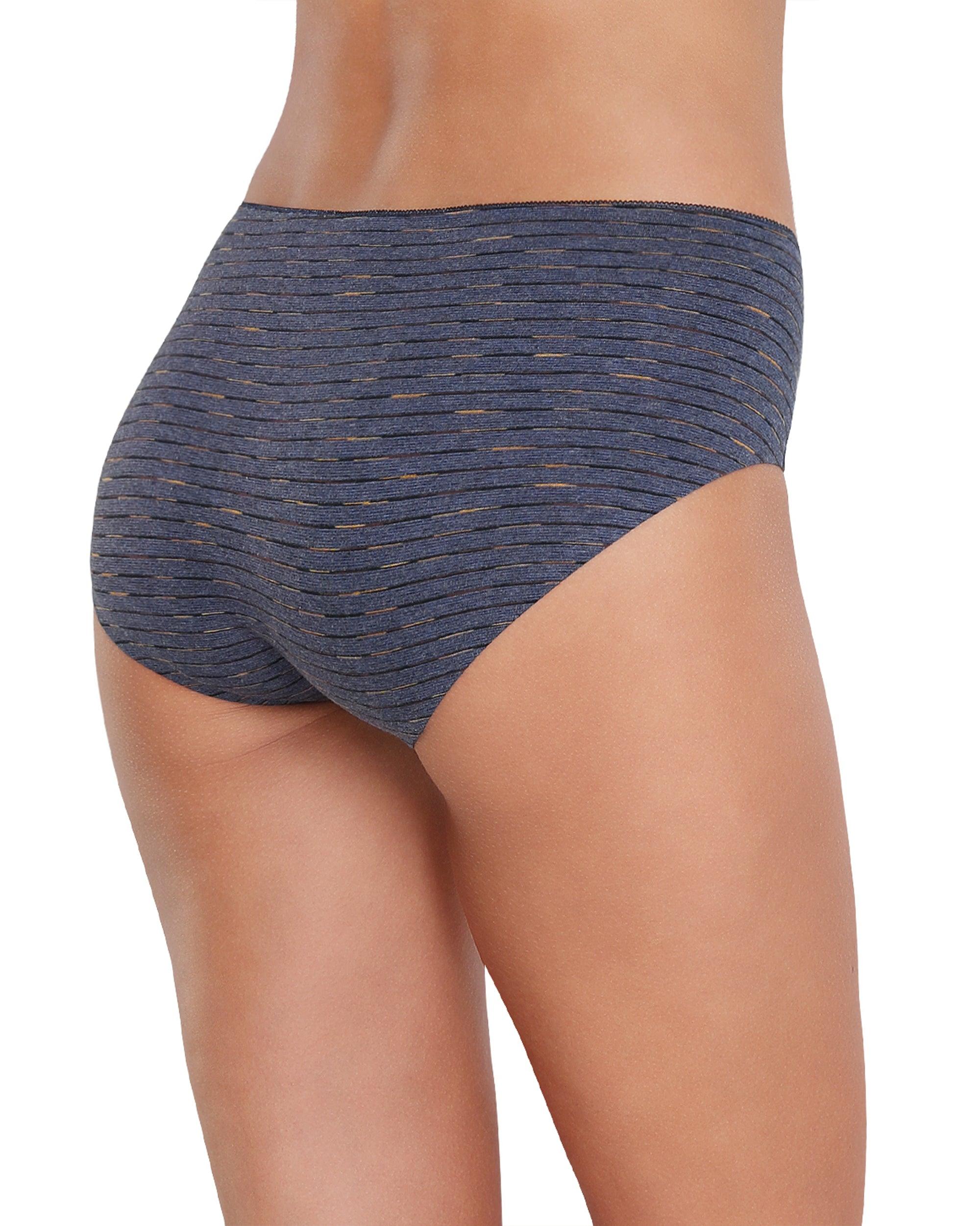 Altheanray Seamless Cotton Briefs Panties for Women 6 Pack