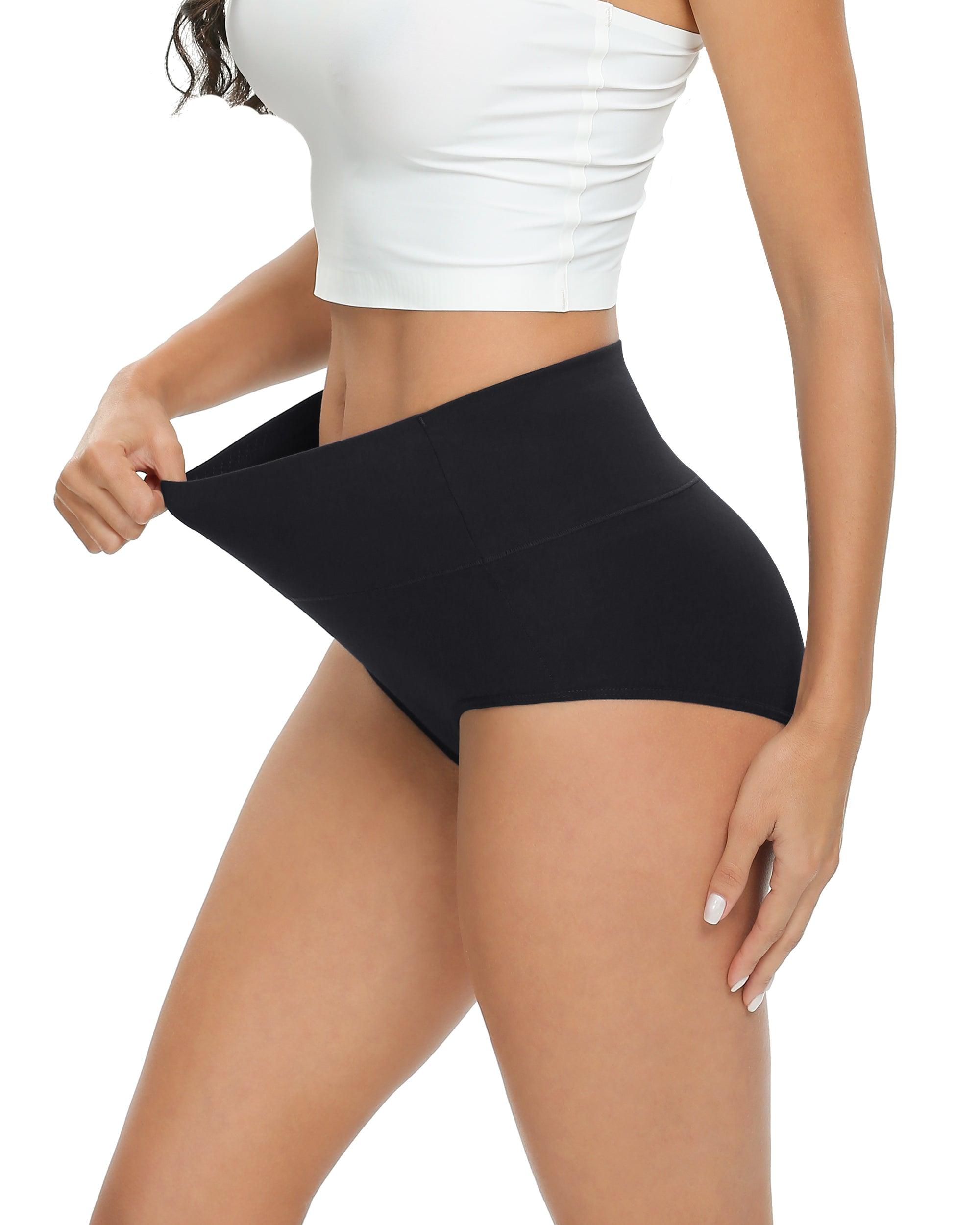 Altheanray Womens Underwear Cotton Briefs - High Waist Tummy