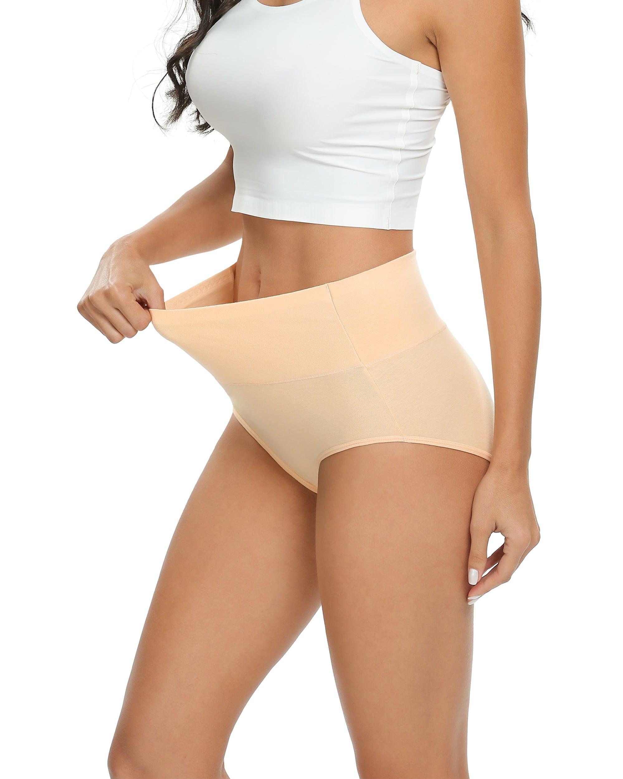 Altheanray Womens Underwear Cotton Briefs - High Waist Tummy Control  Panties for Women Postpartum Underwear Soft