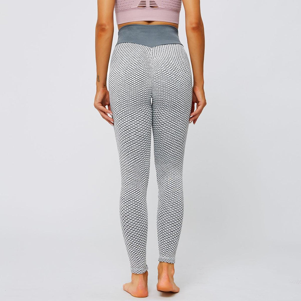 Lifted Textured Scrunch Leggings - ALTHEANRAY